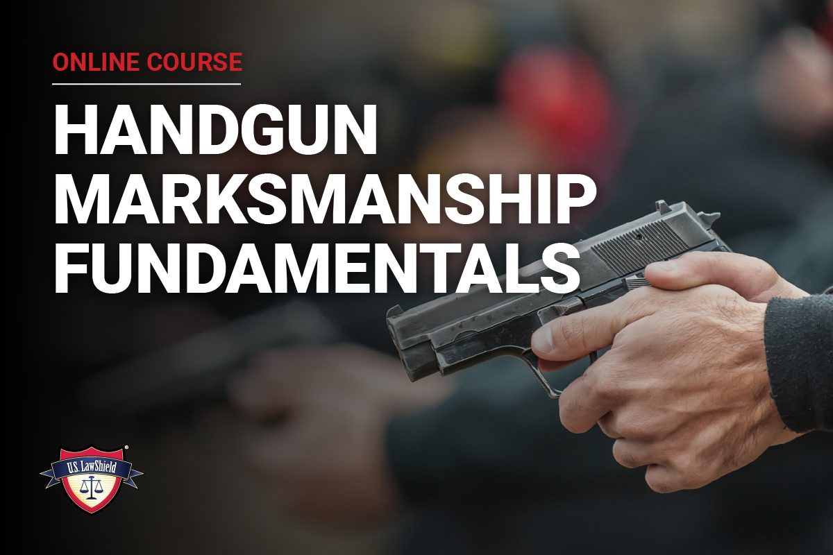 Handgun Marksmanship Fundamentals